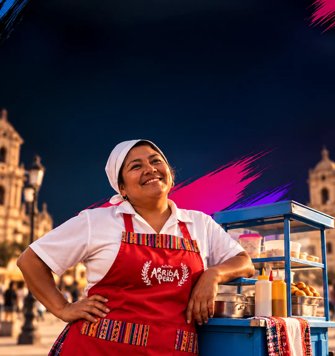 Escena del carrusel de Cumbia la actitud